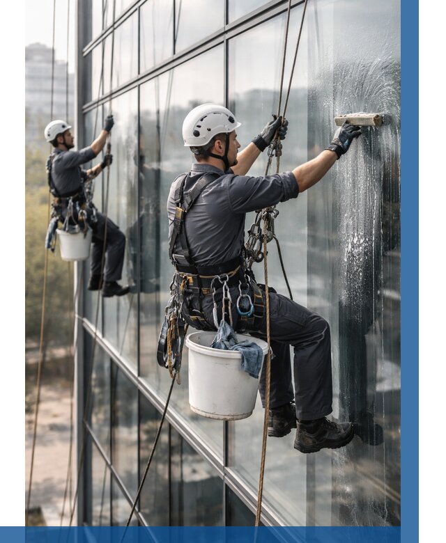 Мойка сплошного остекления в Алапаевске, заказать от 321 р.| ВЫСОТНИК-Лпв