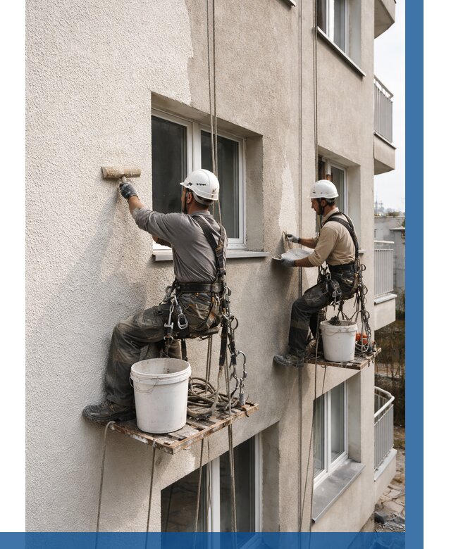 Нанесение короеда на фасад в Алапаевске от 482 р. | ВЫСОТНИК-Лпв