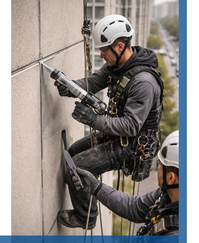 Первичная герметизация швов в Алапаевске от 642 р. | ВЫСОТНИК-Лпв