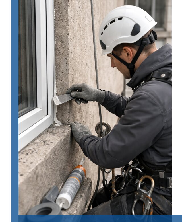 Герметизация монтажных швов окон в Алапаевске с гарантией качества