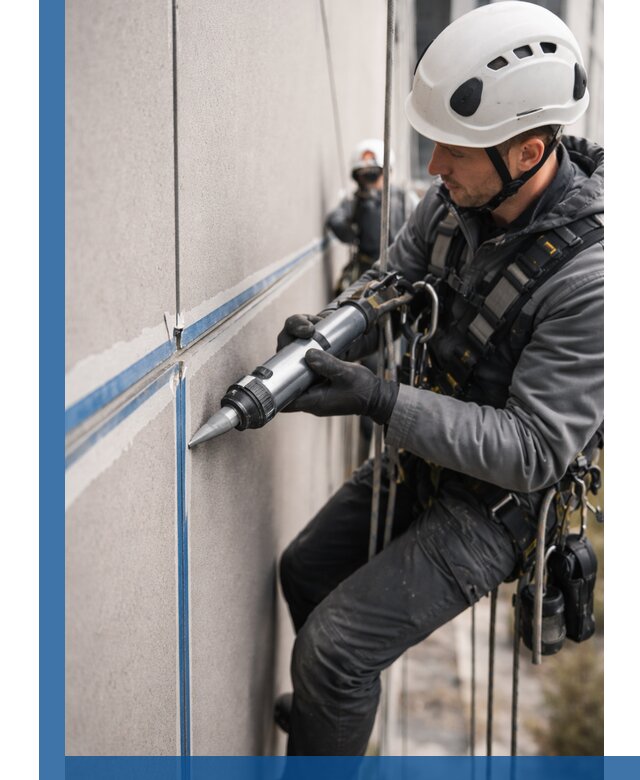 Герметизация стыков фасадных панелей в Алапаевске качественно и быстро