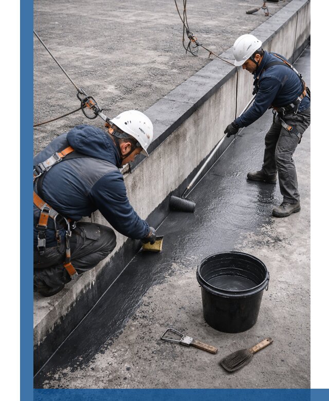 Гидроизоляция кровли жидкой резиной профессионально в Алапаевске