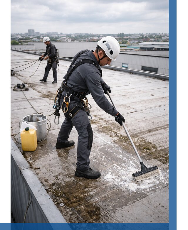 Очистка крыши по графику в Алапаевске от 8029 р. | ВЫСОТНИК-Лпв