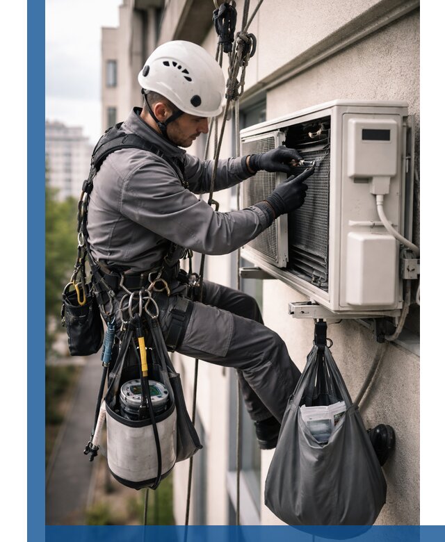 Обслуживание внешнего блока кондиционера в Алапаевске профессионально