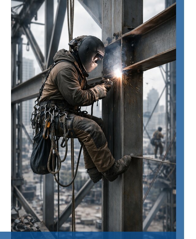 Высотные сварочные работы в Алапаевске от 3747 р. | ВЫСОТНИК-Лпв