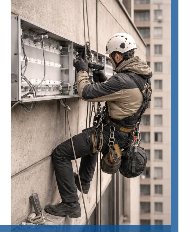 Ремонт вывески на высоте в Алапаевске от 4817 р. | ВЫСОТНИК-Лпв