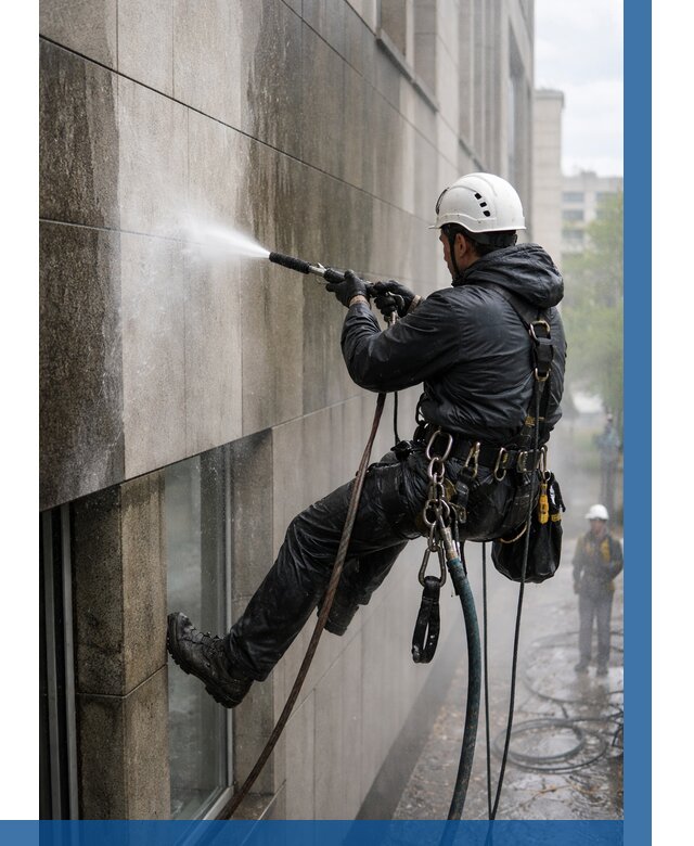 Гидроструйная очистка поверхностей в Алапаевске от 910 р. | ВЫСОТНИК-Лпв