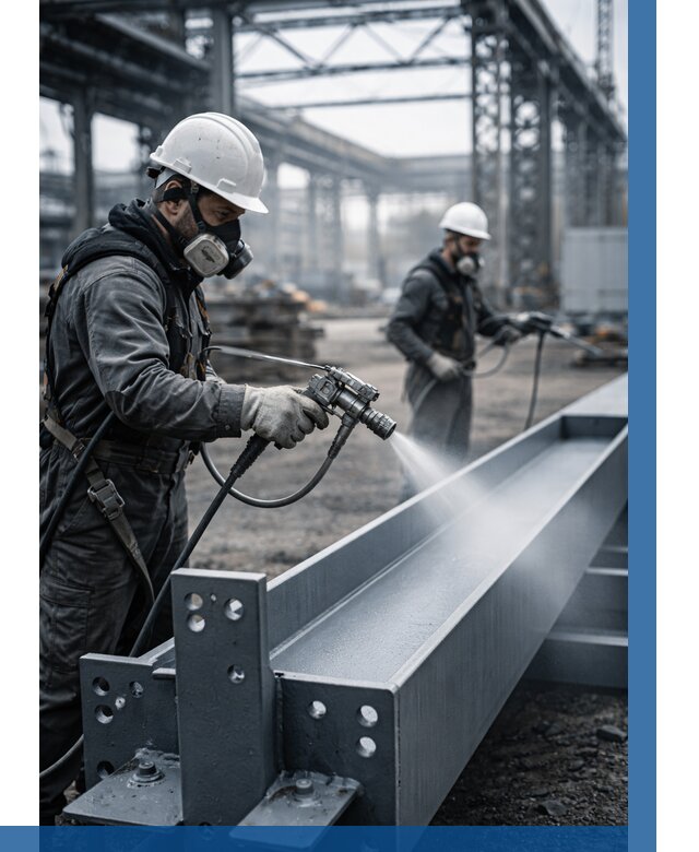 Антикорроз. обработка металлоконстр. в Алапаевске от 482 р. | ВЫСОТНИК-Лпв