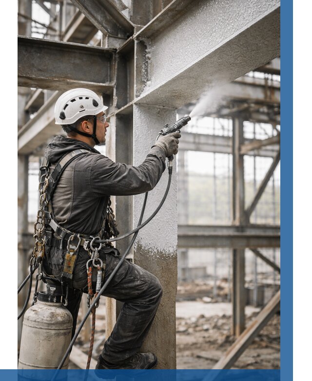 Огнезащита металлоконструкций от 803 р. | ВЫСОТНИК-Лпв в Алапаевске