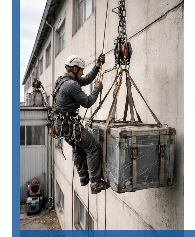 Подъем грузов на высоту в Алапаевске для промышленных объектов