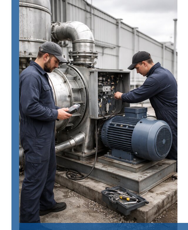 Техническое обслуживание промышленного оборудования в Алапаевске