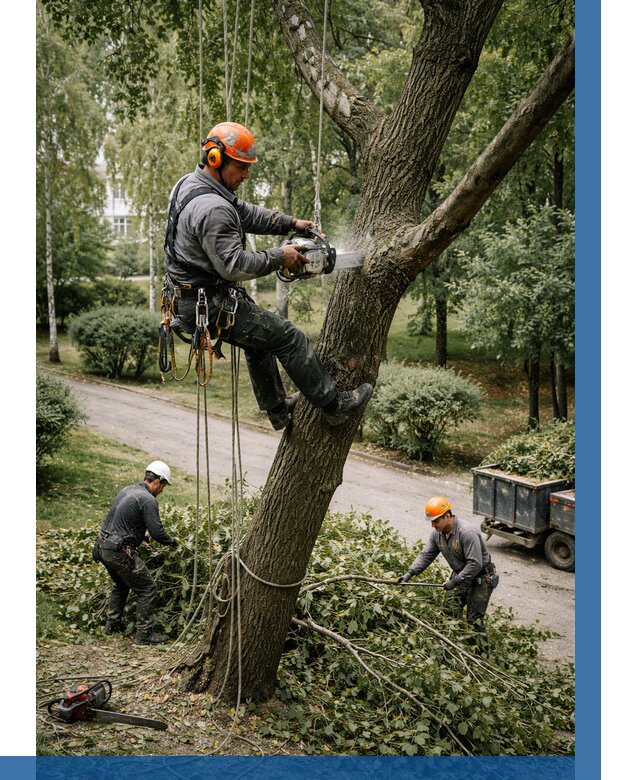 Кронирование деревьев в Алапаевске от 6958 р. | ВЫСОТНИК-Лпв