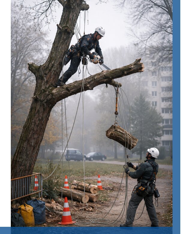Удаление аварийных деревьев в Алапаевске от 16058 р. | ВЫСОТНИК-Лпв