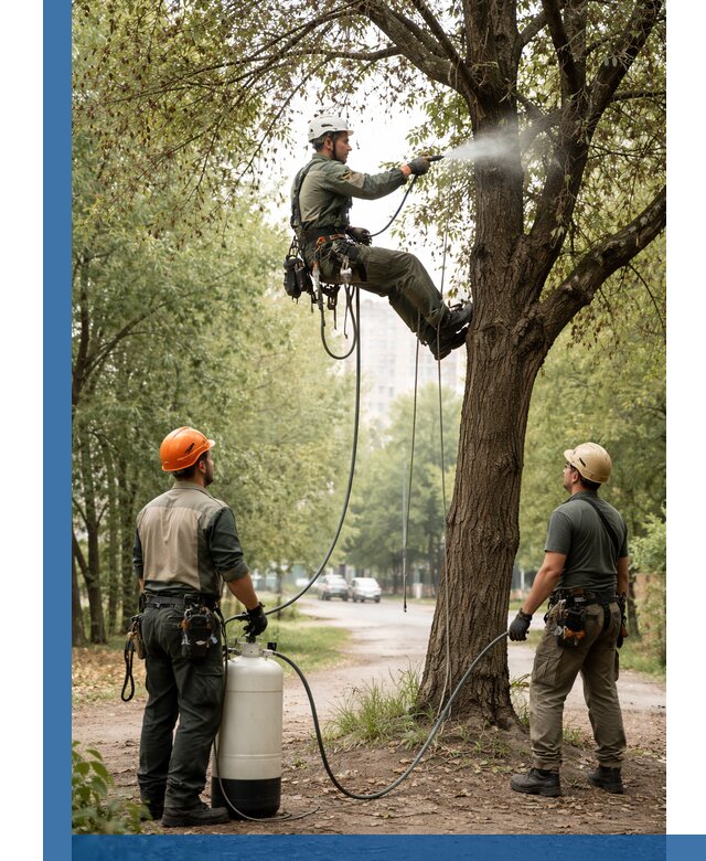 Обработка деревьев от вредителей в Алапаевске профессиональная защита